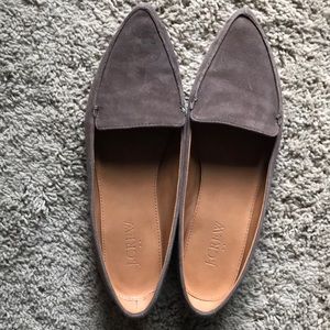 J. Crew Tan/Taupe Suede Loafers